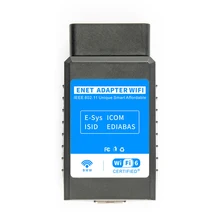 CarPlay E-SYS ICOM Enet Adapter Wifi OBD2 Coding Programming Tool OBD External Equipment For BMW F G I Series
CarPlay E-SYS ICOM Enet Adapter Wifi OBD2 Coding Programming Tool OBD External Equipment For BMW F G I Series