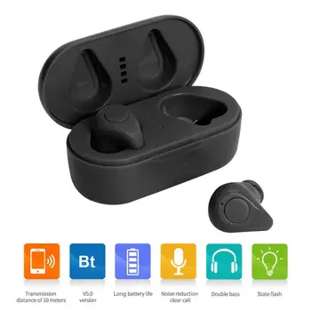 Q6 Wireless Bluetooth 5.0 Earphones Excellent 6MM Copper Ring Loudspeaker In-ear Stereo Earbuds Mini Headset with Mic 
Q6 Wireless Bluetooth 5.0 Earphones Excellent 6MM Copper Ring Loudspeaker In-ear Stereo Earbuds Mini Headset with Mic