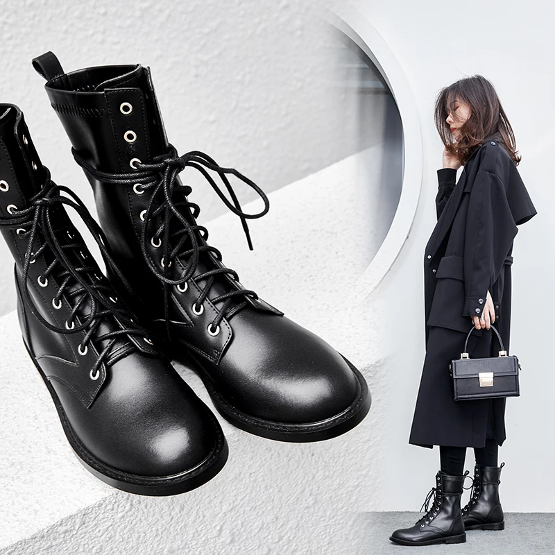INS hot Women ankle Boots natural leather Shoes Woman Genuine Leather cow leather straps with short boots, knight boots
INS hot Women ankle Boots natural leather Shoes Woman Genuine Leather cow leather straps with short boots, knight boots