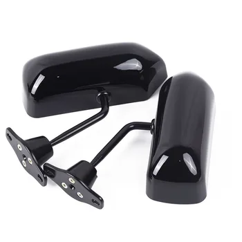 Parts Rear View Mirrors 1 Pair Car F1 Style Glossy Black Side Wear resistance Flat
Parts Rear View Mirrors 1 Pair Car F1 Style Glossy Black Side Wear resistance Flat