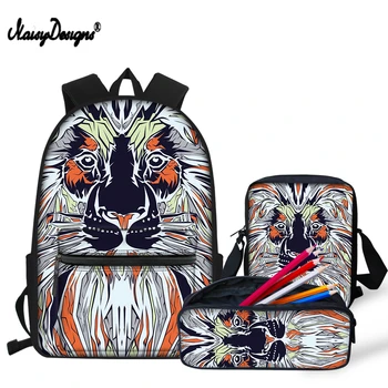 NOISYDESIGNS School Bags for Teenage Girls Lion Design Sets Backpack Children Student Children Travel Bagpack mochilas mujer
NOISYDESIGNS School Bags for Teenage Girls Lion Design Sets Backpack Children Student Children Travel Bagpack mochilas mujer