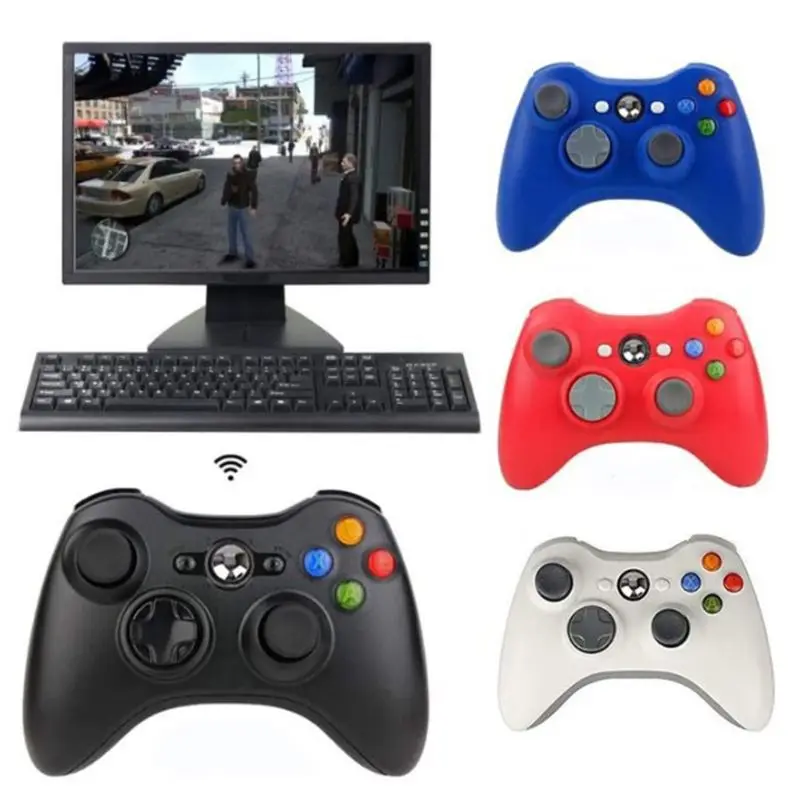 Wireless Joypad for -XBOX 360 Console Bluetooth Gamepad Joystick Remote Controller
Wireless Joypad for -XBOX 360 Console Bluetooth Gamepad Joystick Remote Controller