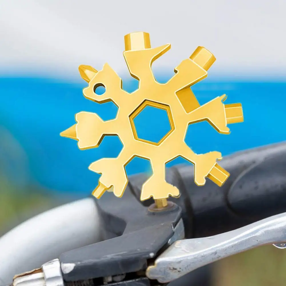 Portable 18 In 1 Mini Snowflake Multi Pocket Tool Spanner Key Chain Key Ring Survive Multipurpose Camp Hike Outdoor Hex Wre Q2Z0
Portable 18 In 1 Mini Snowflake Multi Pocket Tool Spanner Key Chain Key Ring Survive Multipurpose Camp Hike Outdoor Hex Wre Q2Z0