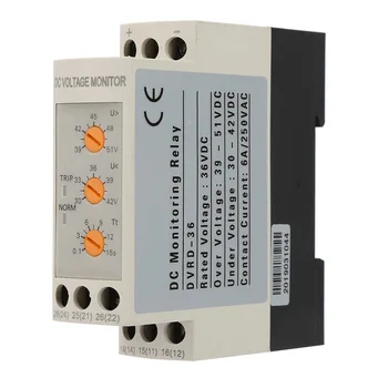 DVRD Over-Voltage And Under-Voltage Protection Relay(DC 36V) Standard Modular Structure, Guide Rail Type Installation
DVRD Over-Voltage And Under-Voltage Protection Relay(DC 36V) Standard Modular Structure, Guide Rail Type Installation