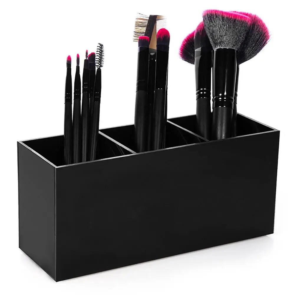 3 Slot Cosmetics Brush Storage Case Acrylic Makeup Tools Brush Holder Organizer Box New Durable Solid Color
3 Slot Cosmetics Brush Storage Case Acrylic Makeup Tools Brush Holder Organizer Box New Durable Solid Color