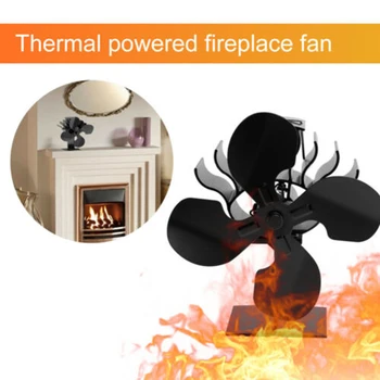 Heat Powered Wood Stove Fan Thermal Fireplace Logs Burner Furnace Tool Accessory
Heat Powered Wood Stove Fan Thermal Fireplace Logs Burner Furnace Tool Accessory