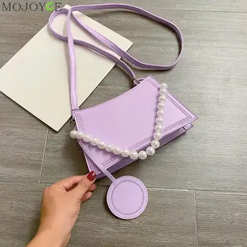 Creative Design Fashion PU Leather Shoulder Bags Classic Texture Chic Women Pearl Elegant Totes Crossbody Handbag 
Creative Design Fashion PU Leather Shoulder Bags Classic Texture Chic Women Pearl Elegant Totes Crossbody Handbag