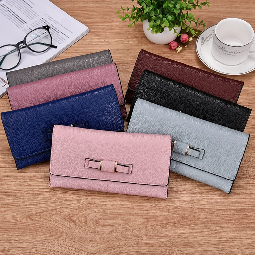 New Ladies PU Leather Long Wallet Purse Mini Handbags Women Zipper Lace Bow Clutch Wallets Foldable Card Coins Holder Case Pouch
New Ladies PU Leather Long Wallet Purse Mini Handbags Women Zipper Lace Bow Clutch Wallets Foldable Card Coins Holder Case Pouch