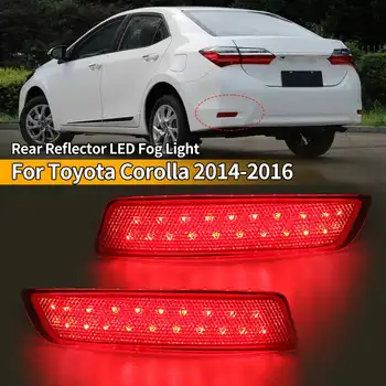 Pair Rear Bumper Reflector LED Fog Lights For Toyota Corolla 2014 2015 2016 Tail Stop Brake Lights Car turn signal
Pair Rear Bumper Reflector LED Fog Lights For Toyota Corolla 2014 2015 2016 Tail Stop Brake Lights Car turn signal