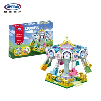 Building Block Compatible Happy High Amusement Park Streetscape Small Grain Alpinia Oxyphylla Toys A Pirate Boat Ferris Wheel 
Building Block Compatible Happy High Amusement Park Streetscape Small Grain Alpinia Oxyphylla Toys A Pirate Boat Ferris Wheel