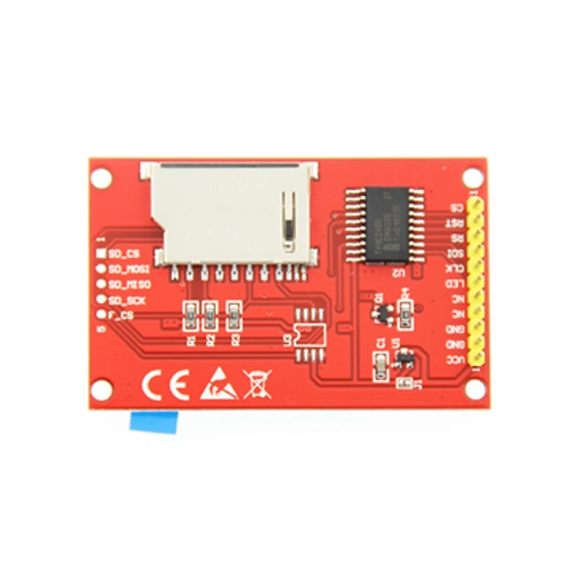 2.2 Inch SPI Serial TFT LCD Module 176X220 Display Screen for Arduino NUO MEGA 2560 Board
2.2 Inch SPI Serial TFT LCD Module 176X220 Display Screen for Arduino NUO MEGA 2560 Board