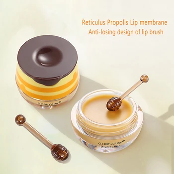 Propolis Lip Sleeping Mask Moisturizing Desalinate Lip Lines Anti-Dry And Prevent Chapping Elegant Temperament Charming 
Propolis Lip Sleeping Mask Moisturizing Desalinate Lip Lines Anti-Dry And Prevent Chapping Elegant Temperament Charming