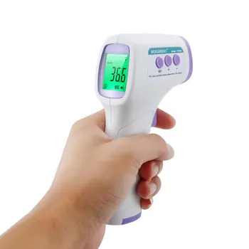 Infrared Temperature Gun durable Portable Handheld Digital Infrared Thermometer Hand-held Ear Thermometer
Infrared Temperature Gun durable Portable Handheld Digital Infrared Thermometer Hand-held Ear Thermometer