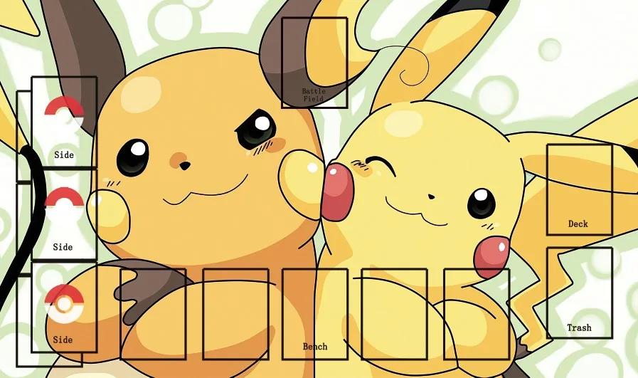 Takara Tomy PTCG Accessories Pokemon Card Board Game Table Playmat Pikachu Cards mat for Children
Takara Tomy PTCG Accessories Pokemon Card Board Game Table Playmat Pikachu Cards mat for Children