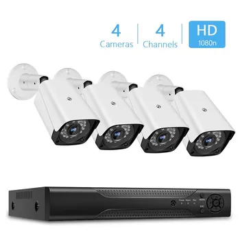 Wireless Security Cameras System 4CH HD 1080P WiFi Surveillance DVR Kit with 4 Weatherproof IP67 2.0MP IP Network Cameras
Wireless Security Cameras System 4CH HD 1080P WiFi Surveillance DVR Kit with 4 Weatherproof IP67 2.0MP IP Network Cameras