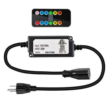 Kohree Dimmer Plug Remote Plug-in Switch Dimming Kits Outdoor Patio String Lights LED Bulbs Waterproof 50ft Range Remote Control
Kohree Dimmer Plug Remote Plug-in Switch Dimming Kits Outdoor Patio String Lights LED Bulbs Waterproof 50ft Range Remote Control
