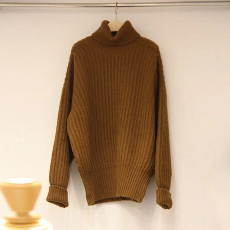 Autumn Sweater Women Wear High Collar Bottom Pullover Long Sleeve Short Knitted Sweater Pullovers Turtleneck Sweaters 2019
Autumn Sweater Women Wear High Collar Bottom Pullover Long Sleeve Short Knitted Sweater Pullovers Turtleneck Sweaters 2019