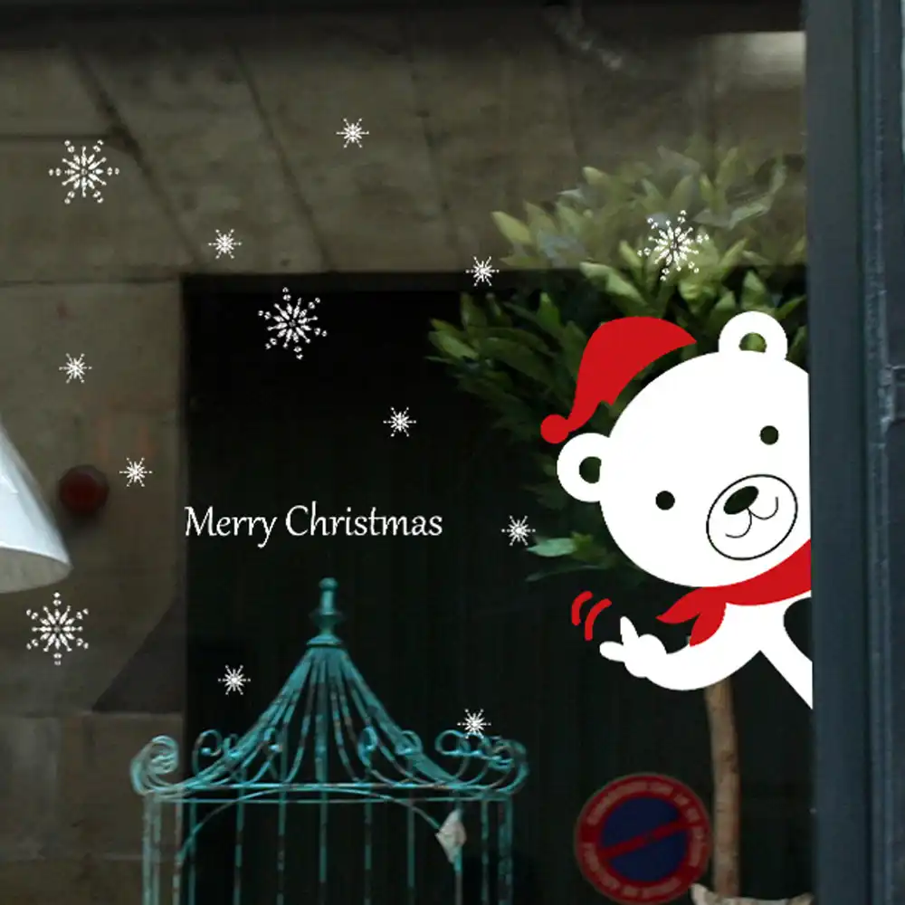 christmas window sticker christmas christmas gifts decorative 动态图库网