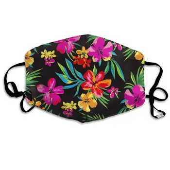 Mouth Mask Hawaiian Colorful Flower Print Masks - Breathable Adjustable Windproof Mouth-Muffle, Camping Running for Women and
Mouth Mask Hawaiian Colorful Flower Print Masks - Breathable Adjustable Windproof Mouth-Muffle, Camping Running for Women and