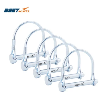5X Spring Carbon Steel PTO Pin Round Arch Wire Shaft Locking Lock Pin Safety Coupler Retainer Farm Trailers Wagons Lawn Garden
5X Spring Carbon Steel PTO Pin Round Arch Wire Shaft Locking Lock Pin Safety Coupler Retainer Farm Trailers Wagons Lawn Garden