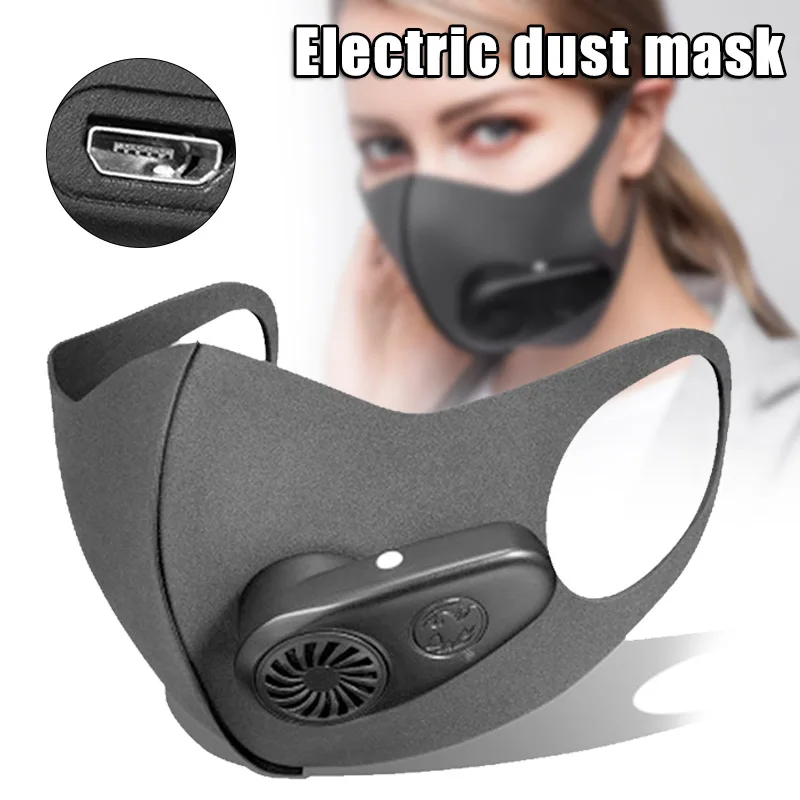 Smart Electric Face Mask Air Purifying Anti Dust Pollution PM2.5 Mask with Breathing Valves TC21
Smart Electric Face Mask Air Purifying Anti Dust Pollution PM2.5 Mask with Breathing Valves TC21