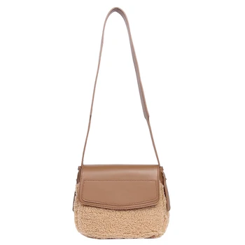 women 2021 novelty winter small faux lamb fur plush one shoulder bag for female cute brown beige black crossbody bag
women 2021 novelty winter small faux lamb fur plush one shoulder bag for female cute brown beige black crossbody bag