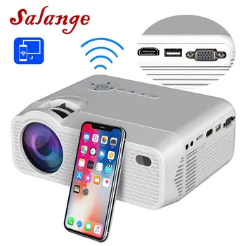 Salange P40W Mini Projector for iPhone,Wireless Sync Display For Smart Phone Android Mobile Phone,Home Theater with HDMI,VGA
Salange P40W Mini Projector for iPhone,Wireless Sync Display For Smart Phone Android Mobile Phone,Home Theater with HDMI,VGA