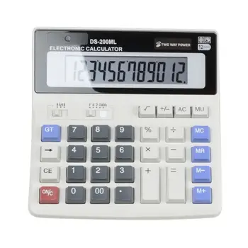 Standard Function Scientific Electronics Desktop Calculators, Dual Power, Big Button 12 Digit Large LCD Display, Handheldx
Standard Function Scientific Electronics Desktop Calculators, Dual Power, Big Button 12 Digit Large LCD Display, Handheldx