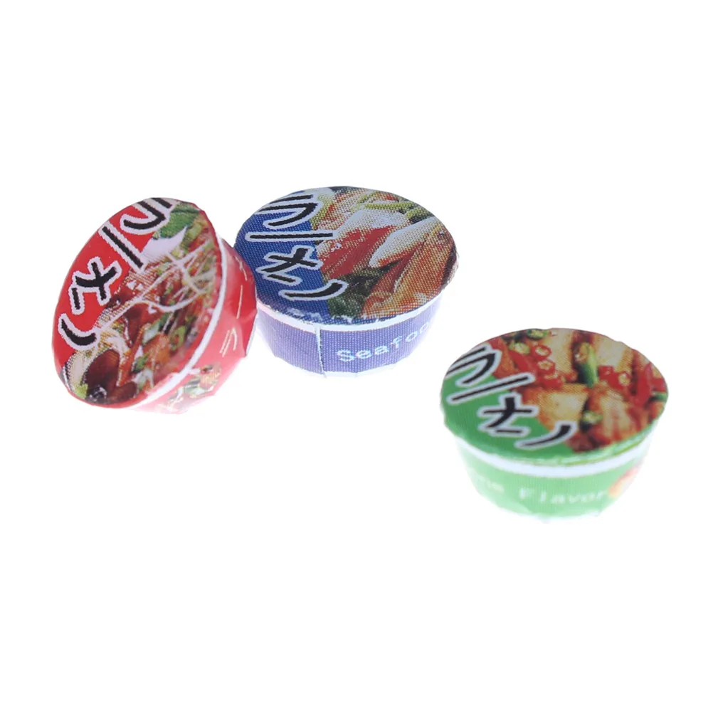 3pcs Mini Cute 1:12 Dollhouse Kitchen Simulation Food Miniature Japanese Instant Noodle Decor Fast Food Soup
3pcs Mini Cute 1:12 Dollhouse Kitchen Simulation Food Miniature Japanese Instant Noodle Decor Fast Food Soup
