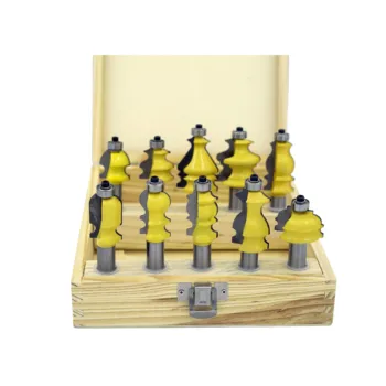 10 Bit Architectural Molding Router Bit Set - 1/2" Shank Line knife Woodworking cutter Tenon Cutter for Woodworking Tools 
10 Bit Architectural Molding Router Bit Set - 1/2" Shank Line knife Woodworking cutter Tenon Cutter for Woodworking Tools