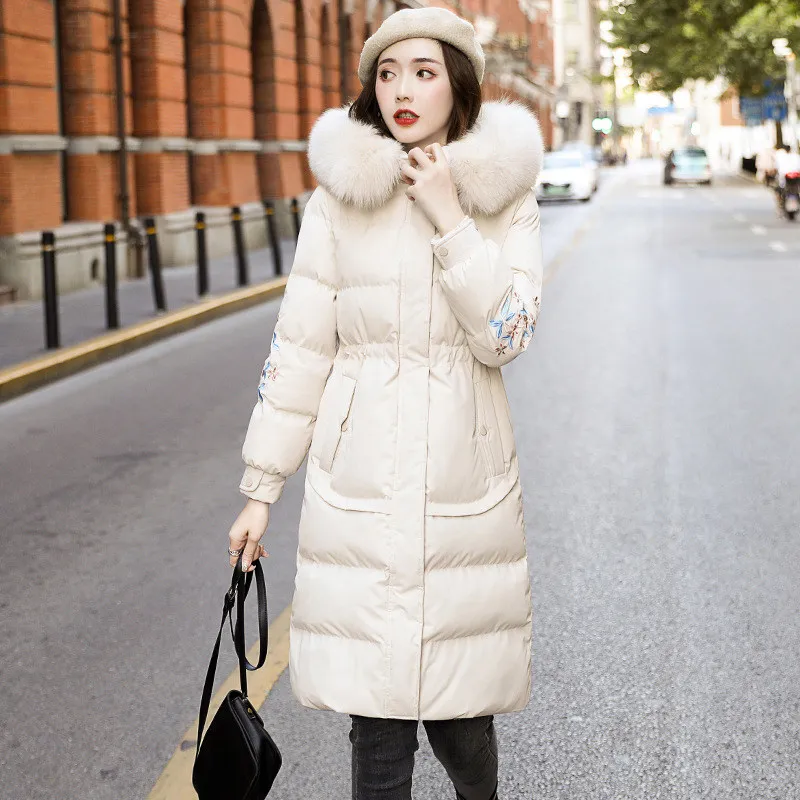 Down Cotton-padded Jacket Women Slim Mid-length Cotton Coat Fashion Print Long Sleeve Jacket 2022 New Winter Clothing JD2145
Down Cotton-padded Jacket Women Slim Mid-length Cotton Coat Fashion Print Long Sleeve Jacket 2022 New Winter Clothing JD2145