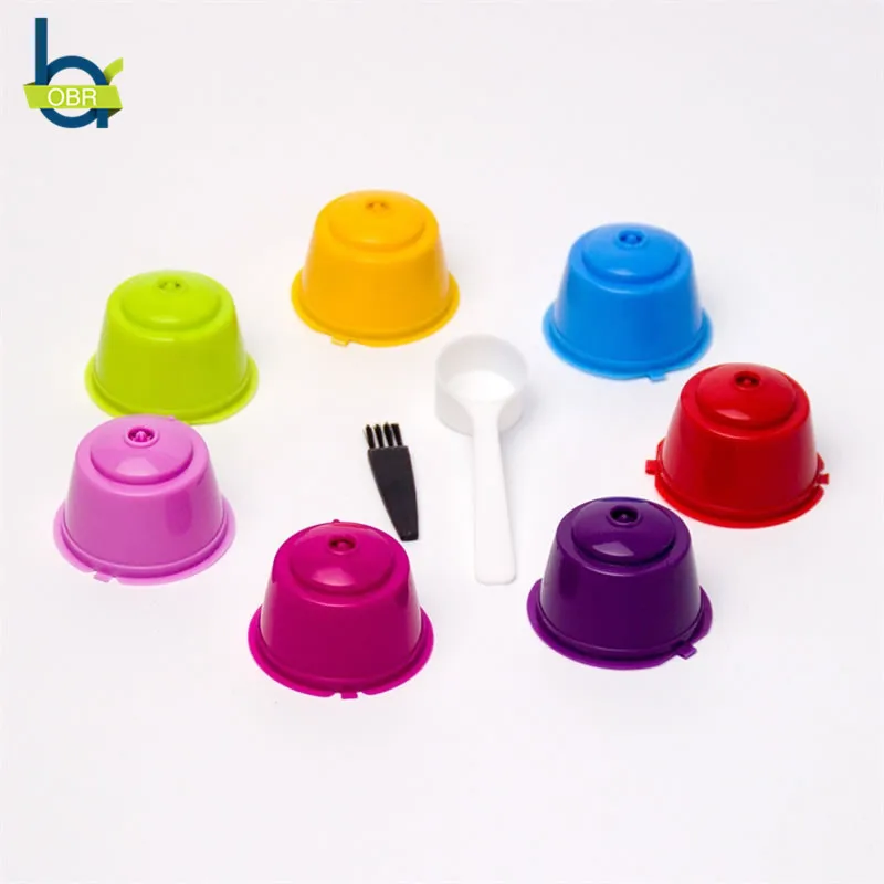 OBR 7 Pcs/Set Coffee Capsule Refillable Capsule Filter Reusable Coffee Capsule Cup With Spoon And Brush Coffee Accessories
OBR 7 Pcs/Set Coffee Capsule Refillable Capsule Filter Reusable Coffee Capsule Cup With Spoon And Brush Coffee Accessories