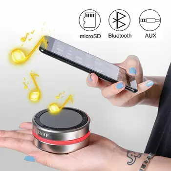 LESHP Portable Gold Wireless Speaker Fashionable With 360 Degree Rotary Type volime control Metal manufacture low frequency Use
LESHP Portable Gold Wireless Speaker Fashionable With 360 Degree Rotary Type volime control Metal manufacture low frequency Use