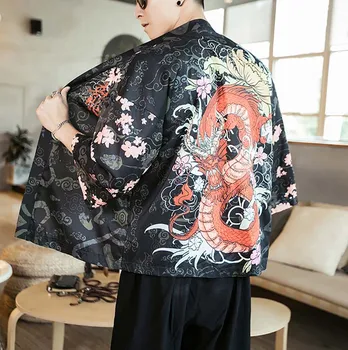 Kimonos Men Japanese Kimono Cardigan Cosplay Shirt Blouse Men Japanese Yukata Haori Summer Beach Kimono For Men Plus Size 5XL
Kimonos Men Japanese Kimono Cardigan Cosplay Shirt Blouse Men Japanese Yukata Haori Summer Beach Kimono For Men Plus Size 5XL