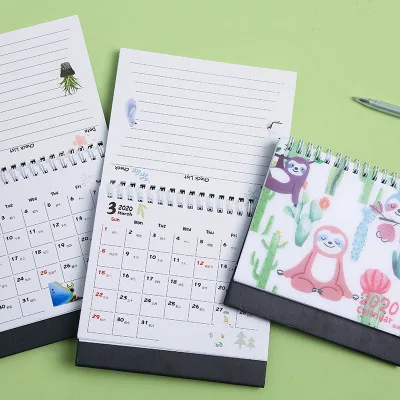 2020 cartoon calendar Simple and fresh desk calendar office desktop calendar notepadC
2020 cartoon calendar Simple and fresh desk calendar office desktop calendar notepadC