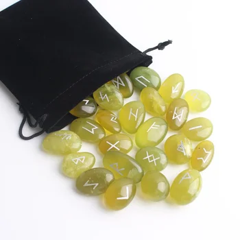 25Pcs Natural Ice Jade Crystal Rune Green Yellow Freeform Runes Stone Divination Fortune-telling Healing Gift Decor Collection
25Pcs Natural Ice Jade Crystal Rune Green Yellow Freeform Runes Stone Divination Fortune-telling Healing Gift Decor Collection