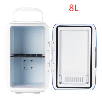 Mini 8L Car Refrigerator 60W 12V Portable Ultra Quiet Refrigerators Dual-Use Cooling Heating Box Fridge for Travel Camping 
Mini 8L Car Refrigerator 60W 12V Portable Ultra Quiet Refrigerators Dual-Use Cooling Heating Box Fridge for Travel Camping