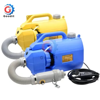 Handheld ULV Cold Fogger Sprayer Disinfection Fogger Atomizer Virus Disinfection Machine EU / US Plug AC 220-240V 5L ULV Sprayer
Handheld ULV Cold Fogger Sprayer Disinfection Fogger Atomizer Virus Disinfection Machine EU / US Plug AC 220-240V 5L ULV Sprayer