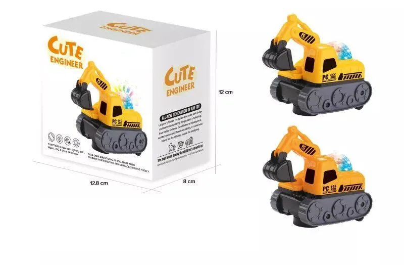 Children Model Electric Engineering Car Excavator Light Included Light Music Toy Car Universal Traveling Car Model
Children Model Electric Engineering Car Excavator Light Included Light Music Toy Car Universal Traveling Car Model