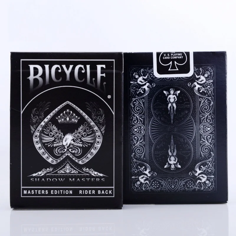 1pcs Bicycle Shadow Masters Ellusionist Deck Black Magic Card Playing Card Poker Stage Magic Tricks for Professional Magician
1pcs Bicycle Shadow Masters Ellusionist Deck Black Magic Card Playing Card Poker Stage Magic Tricks for Professional Magician