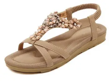 YEELOCA 2020 Flat Heel Sandals Women Large a001 Size Summer Shoes Woman Bohemia Flowers FT1659
YEELOCA 2020 Flat Heel Sandals Women Large a001 Size Summer Shoes Woman Bohemia Flowers FT1659