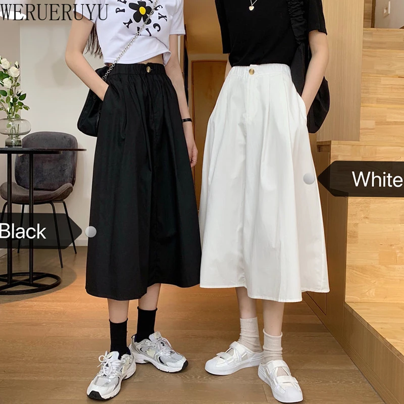 WERUERUYU Spring 2020 new Korean version of white tooling skirt student retro a word high waist pleated skirt Summer woman Skirt
WERUERUYU Spring 2020 new Korean version of white tooling skirt student retro a word high waist pleated skirt Summer woman Skirt