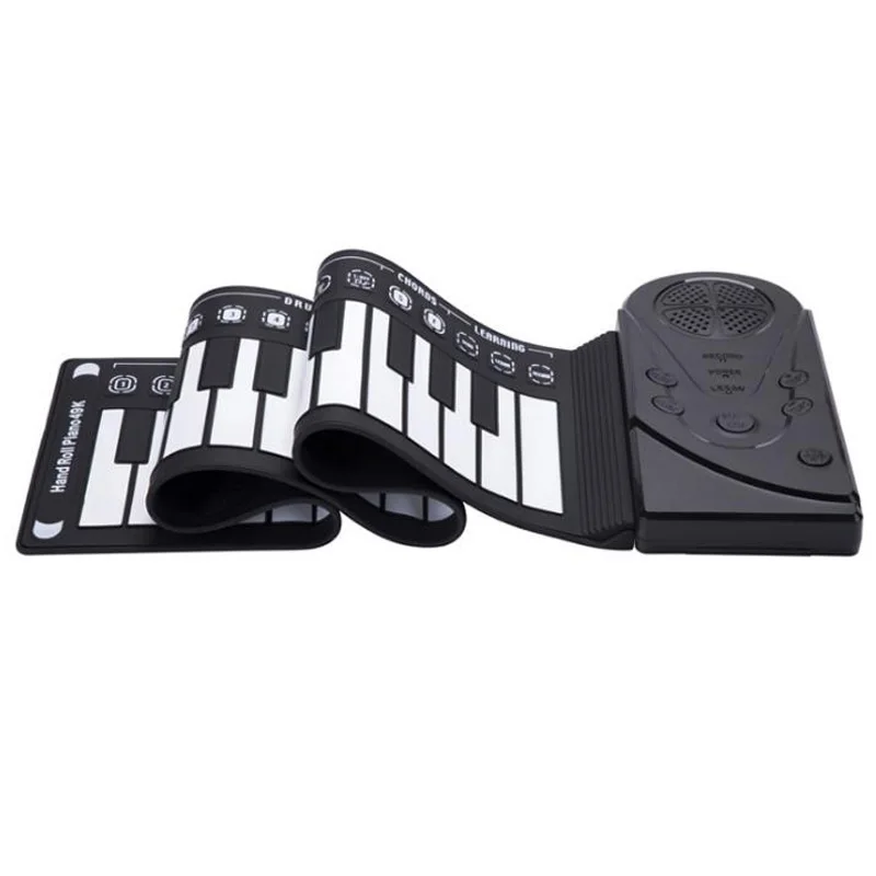 49-Key Folding Hand Roll Piano Silicone Portable Hand Roll Piano Children's Beginner Electronic Piano
49-Key Folding Hand Roll Piano Silicone Portable Hand Roll Piano Children's Beginner Electronic Piano