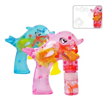 HBB 1PC Cartoon Manual Inertial Bubble Set Portable Cute Dolphin Bubble Gun with Liquid Kids Children Water Blowing Sports Toys
HBB 1PC Cartoon Manual Inertial Bubble Set Portable Cute Dolphin Bubble Gun with Liquid Kids Children Water Blowing Sports Toys