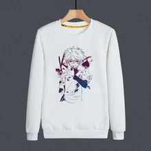 Толстовки с капюшоном Hunter X Hunter GON FREECSS Kurapika, Мужская толстовка, спортивный костюм, аниме Harajuku, повседневные топы с капюшоном Killua Zoldyck(China)