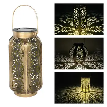 Retro Hollowed Out Solar Power LED Hanging Garden Yard Lawn Decoration Lamp for Patio Outside Garden Yard Landscape
Retro Hollowed Out Solar Power LED Hanging Garden Yard Lawn Decoration Lamp for Patio Outside Garden Yard Landscape