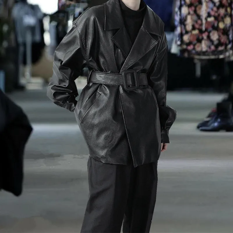 2020 осень/зима с текстильной отделкой из хлопка средней длины ветровка мужская тренд в стиле «хип-хоп» с завышенной талией кожаная куртка DJ волос стильная кожа куртка 
2020 осень/зима с текстильной отделкой из хлопка средней длины ветровка мужская тренд в стиле «хип-хоп» с завышенной талией кожаная куртка DJ волос стильная кожа куртка