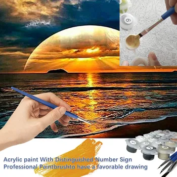 Diy Painting By Numbers Handpainted Oil Painting Landscape Picture Paint Drawing On Canvas Home Decoration Handmade Gift#BL2
Diy Painting By Numbers Handpainted Oil Painting Landscape Picture Paint Drawing On Canvas Home Decoration Handmade Gift#BL2