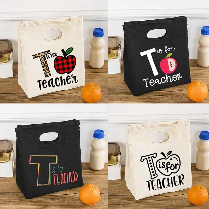 Сумка-холодильник с принтом «T Is for учительский», портативная термоизолированная сумка для ланча, школьная сумка-тоут, лучший подарок, сумка для хранения продуктов
Сумка-холодильник с принтом «T Is for учительский», портативная термоизолированная сумка для ланча, школьная сумка-тоут, лучший подарок, сумка для хранения продуктов