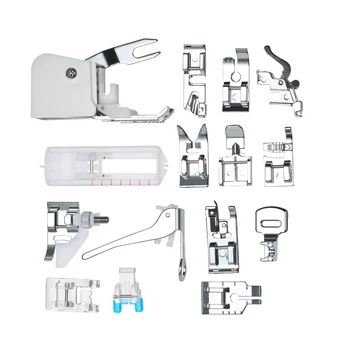 15pcs Sewing Machine Presser Walking Feet Kit Compatible Set for Low Shank Sewing Machine For Brother/Singer/Janome/Kenmore
15pcs Sewing Machine Presser Walking Feet Kit Compatible Set for Low Shank Sewing Machine For Brother/Singer/Janome/Kenmore